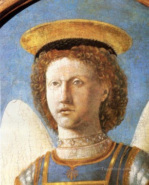  Italian Oil Painting - St Michael Italian Renaissance humanism Piero della Francesca